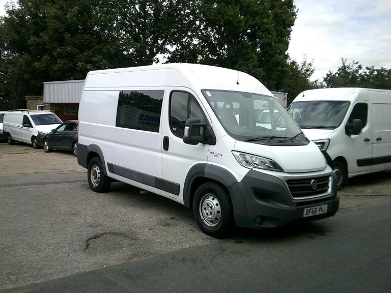 Fiat DUCATO 9 SEAT CREW VAN,2018,68 REG,WHITE,ONLY 99k,1 OWNER,VERY CLEAN VAN