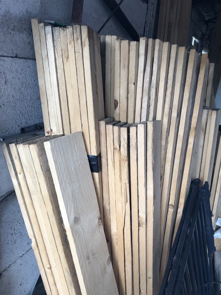 Timber wood heat treated  posts boards 