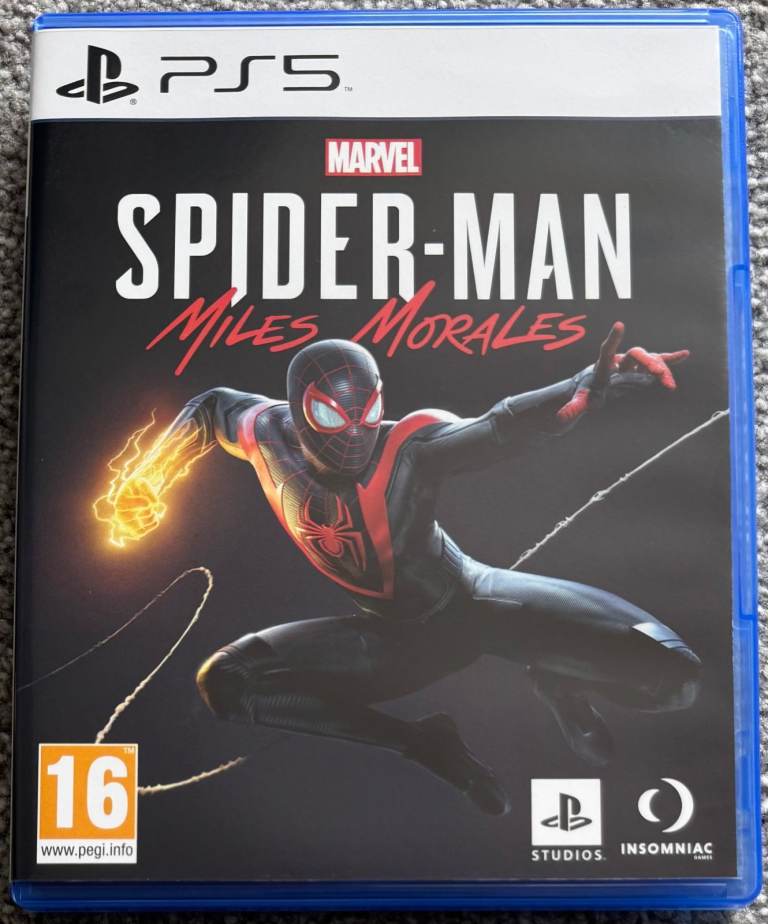 Like New Marvel’s Spider-Man Miles Morales PS5 PlayStation 5