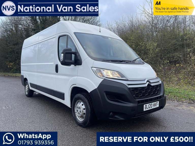 2020 Citroen Relay 2.2 BlueHDi 35 Enterprise L3 High Roof Euro 6 (s/s) 5dr PANEL VAN Diesel Manual
