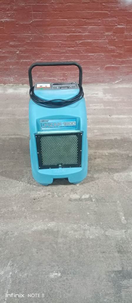 DriEaz F430 Drizair 1200 Professional Dehumidifier Building Dryer 230V 1635.3 hrs