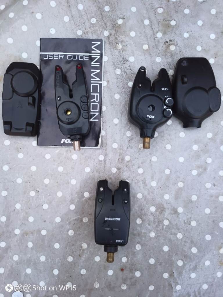 Fishing Fox bait alarms 
