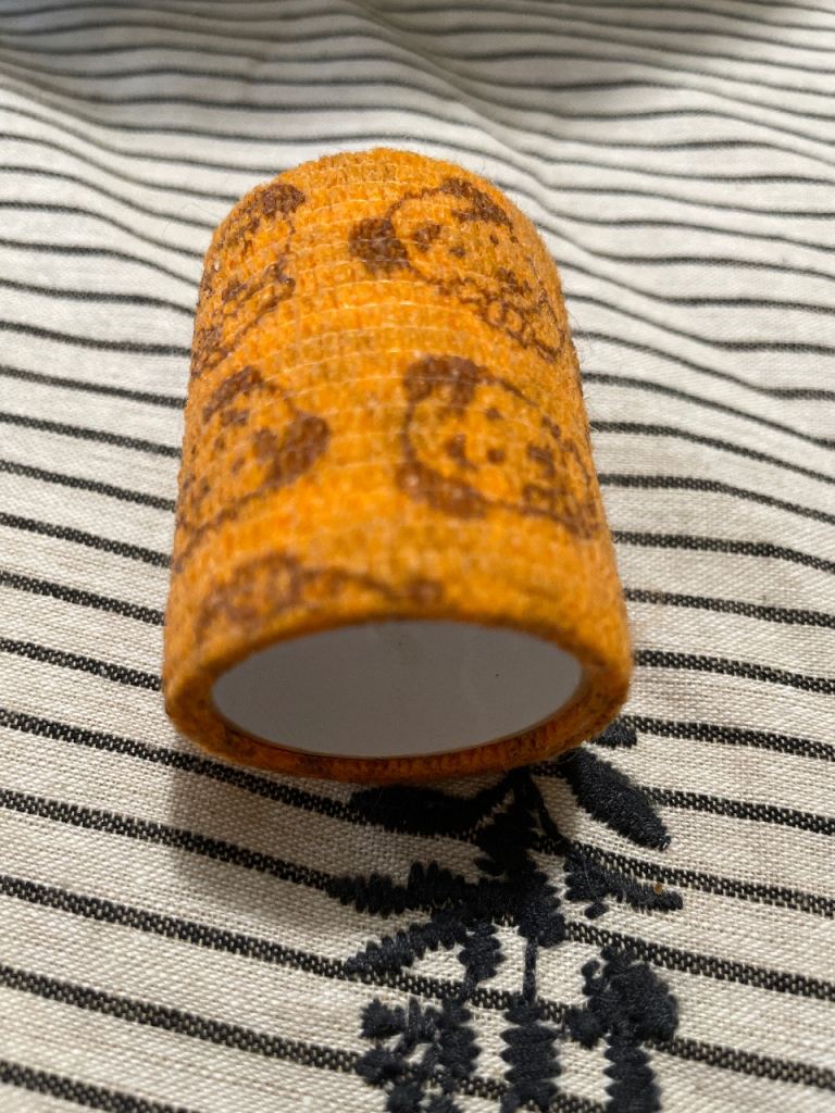Self-Adhesive Cohesive Bandage Wrap – Paw Print Design