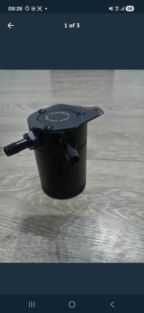 Focus ST mk3 oil catch can 