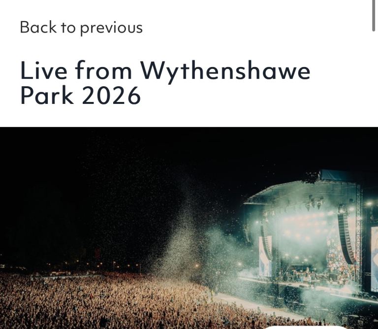 2 Lewis capaldi tickets 22nd aug 2026