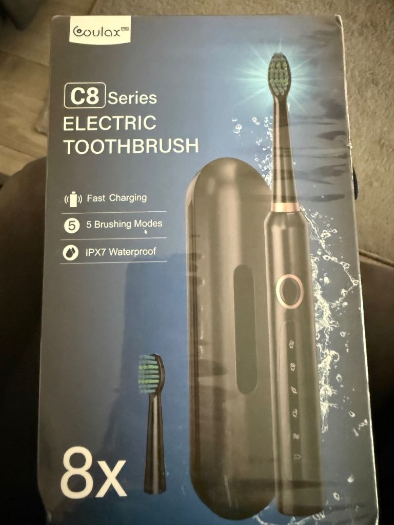 Coulax C8 Series Electric Toothbrush - New in Box