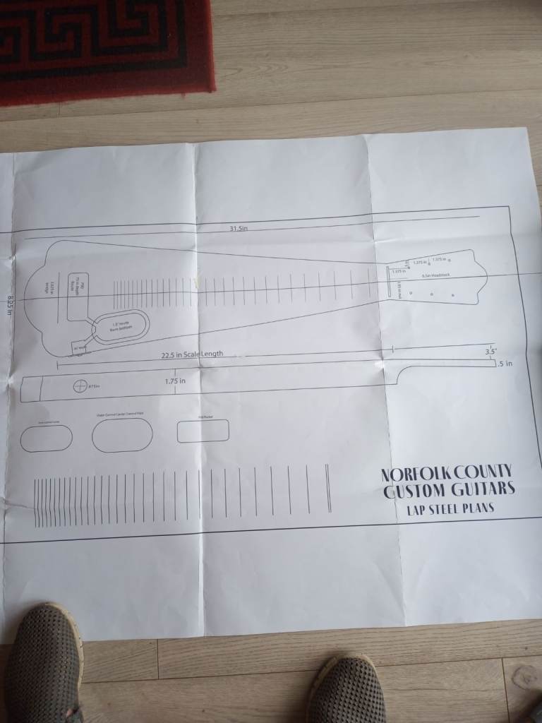 Lapsteel guitar plans