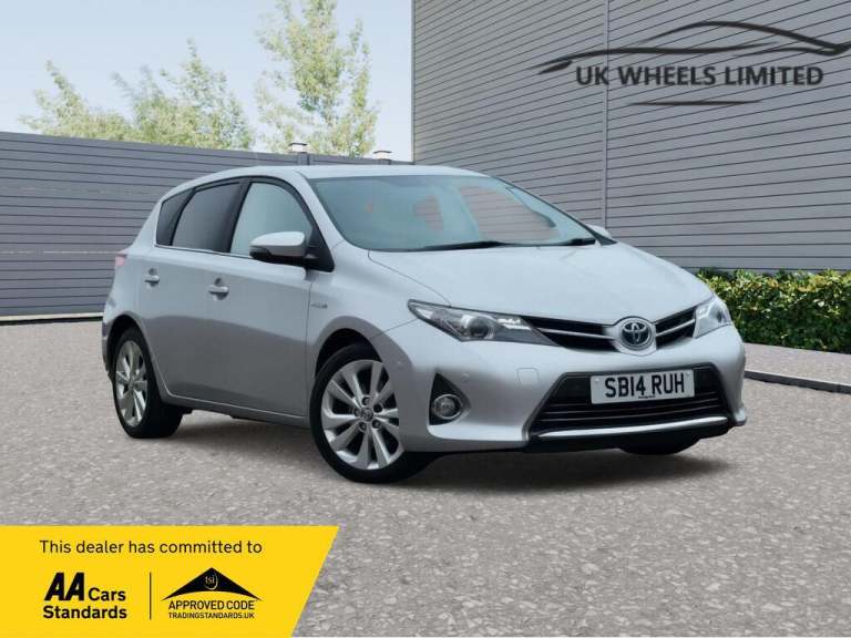 2014 Toyota Auris 1.8 VVT-h Excel CVT Euro 5 (s/s) 5dr HATCHBACK Petrol/Electric Hybrid Automatic