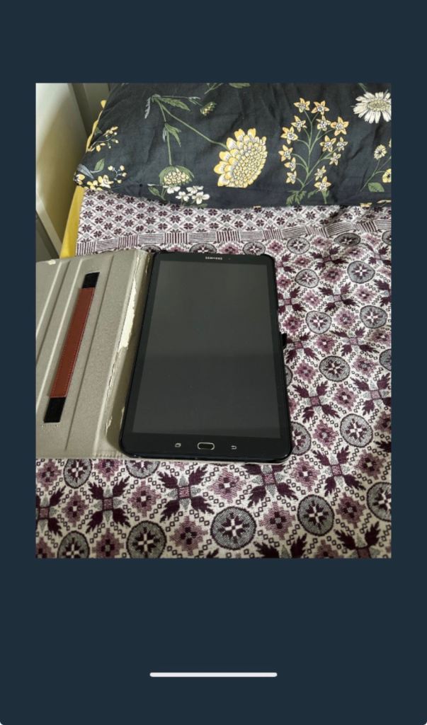 Samsung tab a6 sim and WiFi like new (iPad laptop)