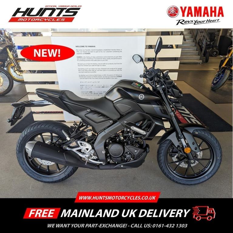 NEW Yamaha MT-125 ABS. Midnight Black. £5,300 On The Road (NO ADMIN FEES!)