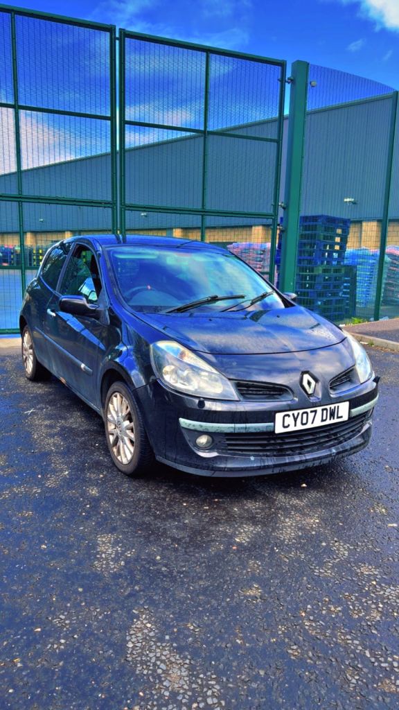 2007 RENAULT CLIO 1.5 DIESEL MOT 4TH OF AUGUST 104K MILES ALLOY WHEELS STARTS N DRIVES GREAT