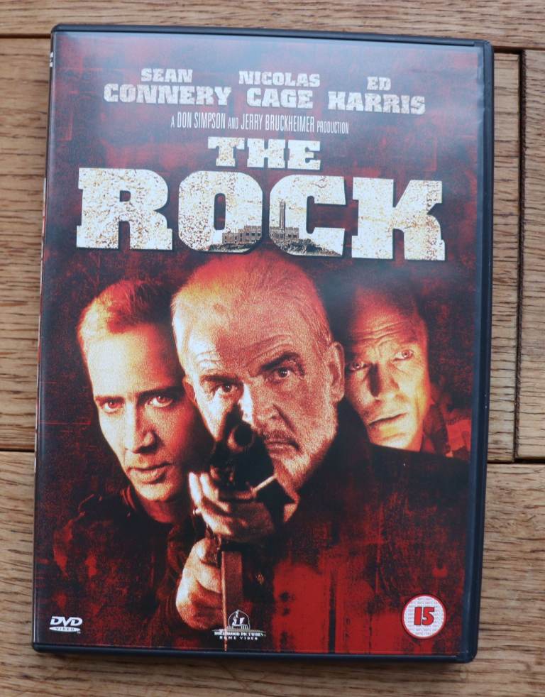 The Rock DVD (Sean Connery, Nicholas Cage, Ed Harris)