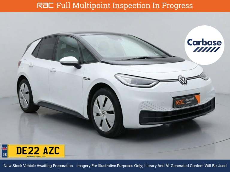 2022 Volkswagen ID.3 Pro Performance 58kWh Family Hatchback 5dr Electric Auto (204 ps) Hatchback ...