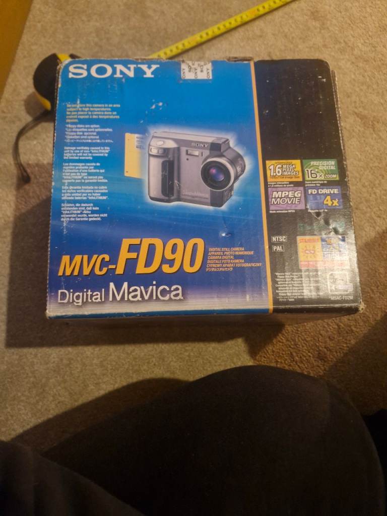 Vintage sony digital still camara 