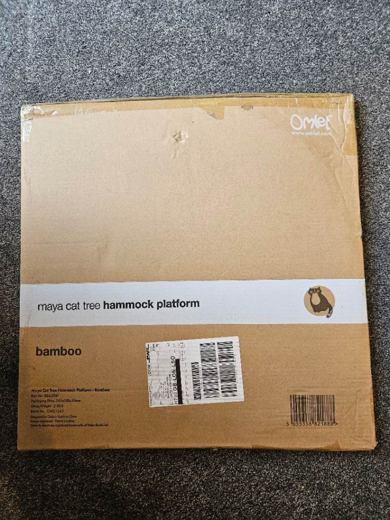 Maya Cat Tree Hammock & Platform