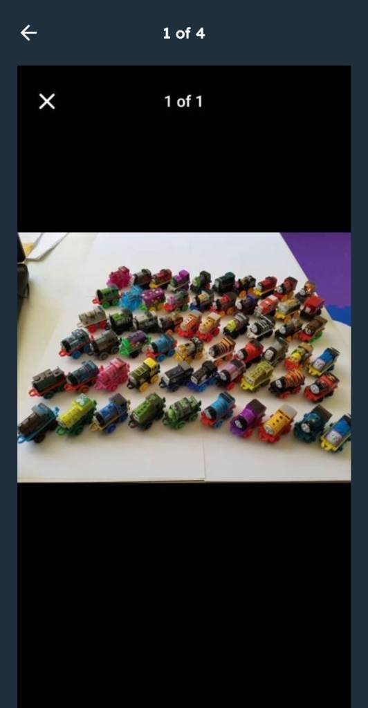 Thomas minis £1each  Storage case £15each all vgc