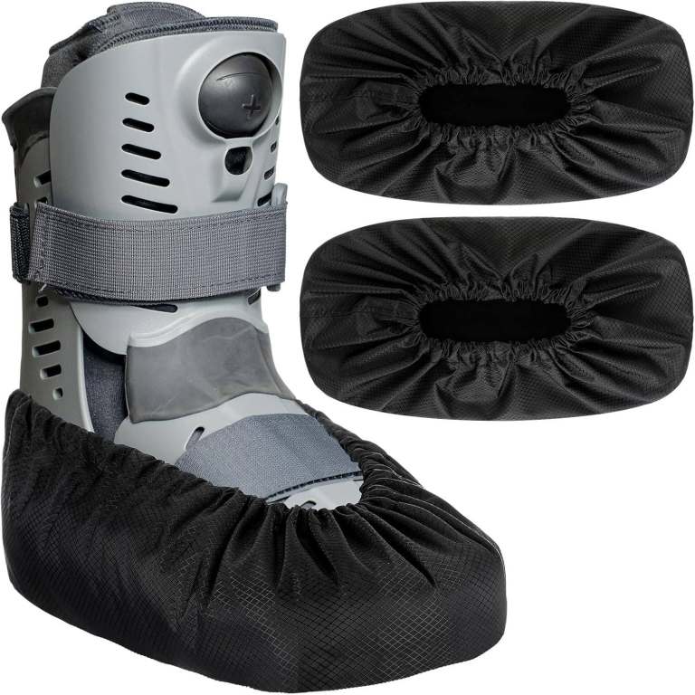 2 Pcs Air Cam Walking Boot Covers for Medical Fracture Cast Boots Shoe Covers
