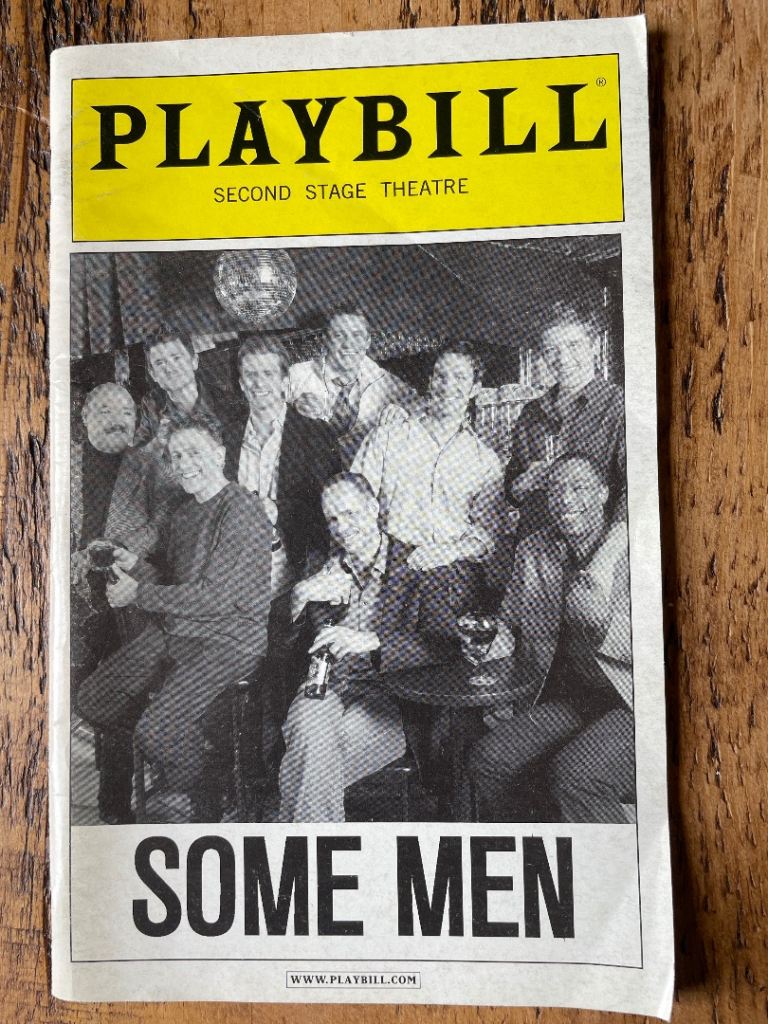 RARE 2007 Playbill Some Men – Pedro Pascal Early Career – Off-Broadway NYC