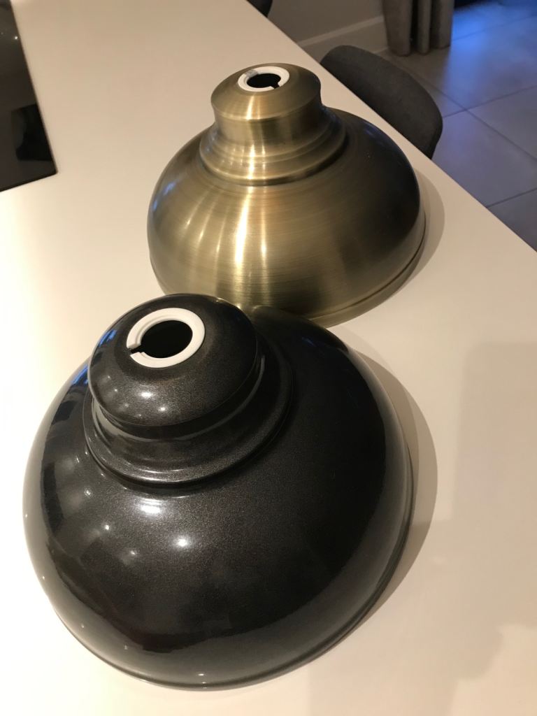 Two Industrial Style Ceiling Shades - £5 Each 