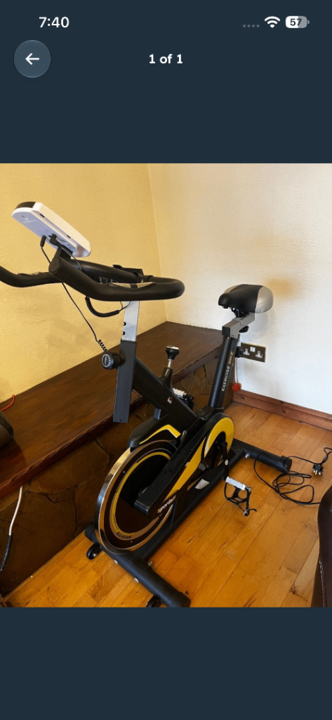 Exercise Bike open to offers. 