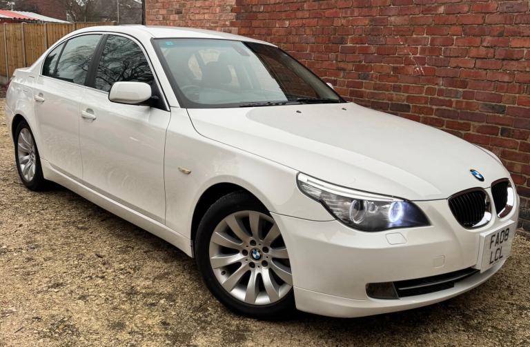 2008 BMW 5 Series 3 LTR PETROL AUTO FULLY SERVICED LOW MILES FRESH IMPORT Saloon Petrol Automatic