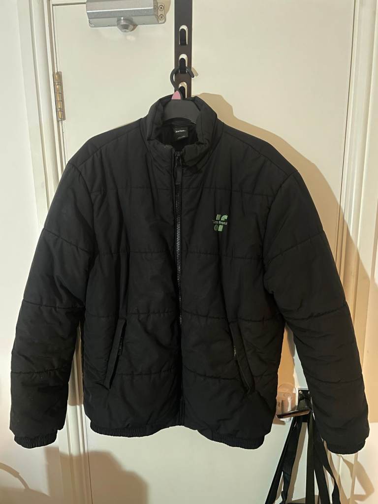 Black Iets Frans Puffer Jacket - Size M - Read Description