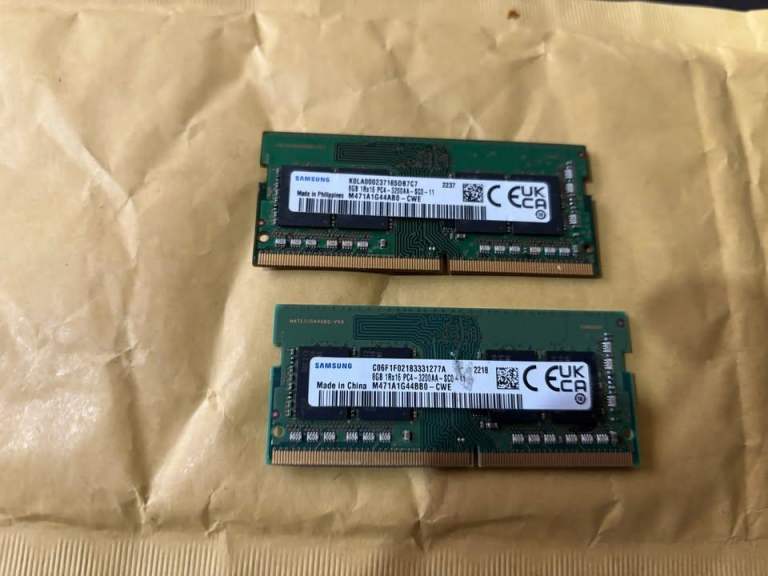 DDR4 SODIMM 2 x 8g 3200