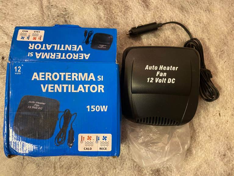 AEROTERMA S1 12V DC Auto Heater Fan 150W – NEW