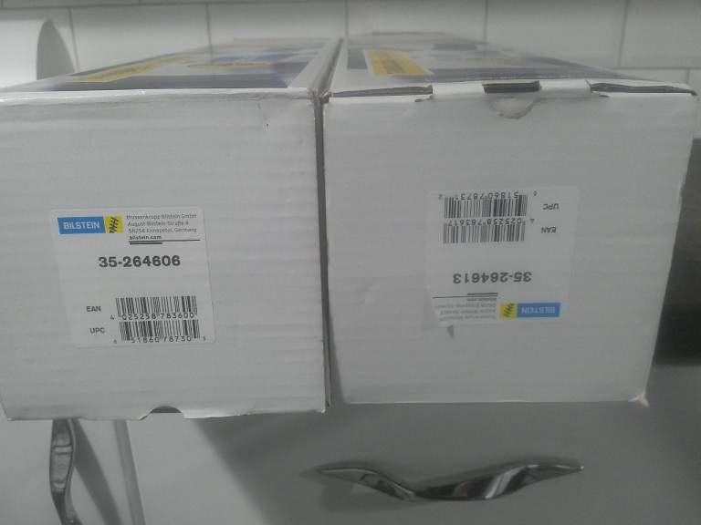 2 X BMW/ALPINA BILSTEIN FRONT SHOCK ABSORBERS NEW RIGHT AND LEFT