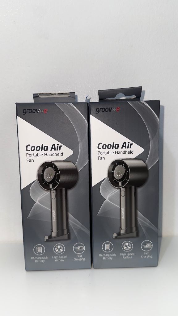 Groov-e Coola Air Portable Handheld Fan – Brand New & Never Used