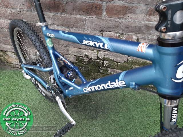 003 Cannondale Jekyll 500 Lefty full suspension mtb bike M_17 inch