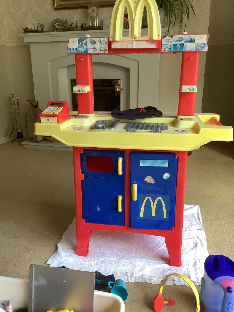 mcdonald play restaurant and equipment.