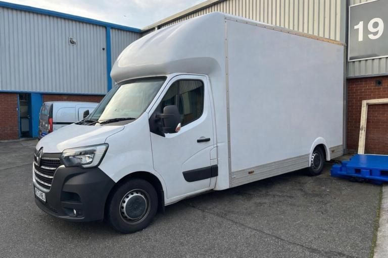 73 PLATE 29K MILES RENAULT MASTER LOW LOADER LUTON BODY HEAVY DUTY ENGINE FSH