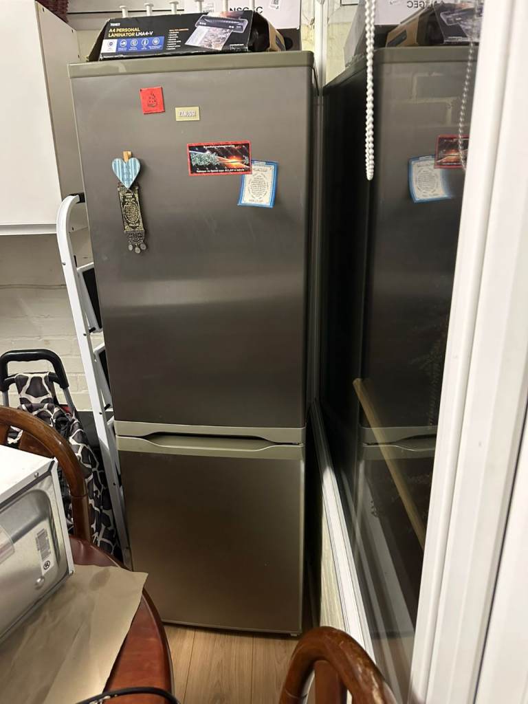 Zanuszi stainless Steel fridge freezer 