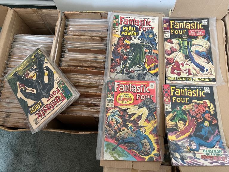 60s/70s large collection of Marvel and DC comics