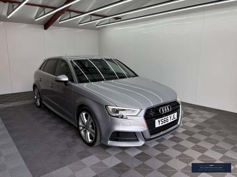 2017 Audi A3 2.0 TFSI S line Sportback 5dr Petrol S Tronic quattro Euro 6 (s/s) (190 ps) Hatchbac...