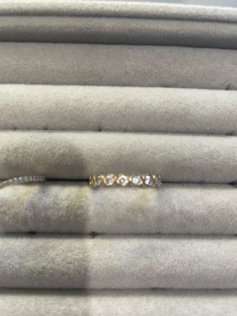 Pandora rose gold rings