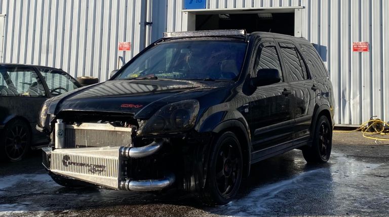 Highly modified Turbo crv 4x4 fully built! 
