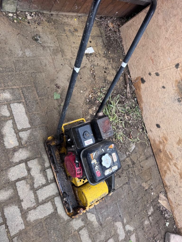 Whacker plate very heavy 
