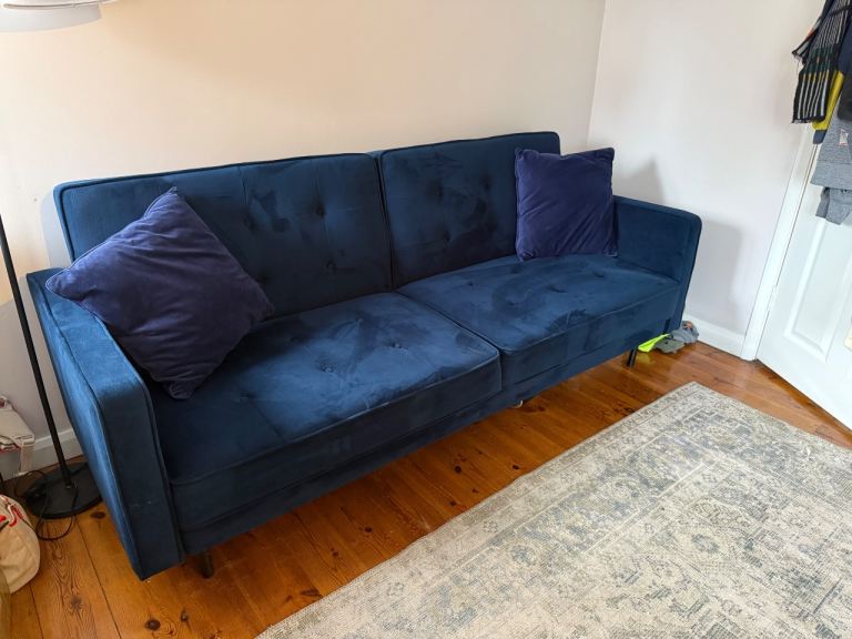 Velvet Sofabed 