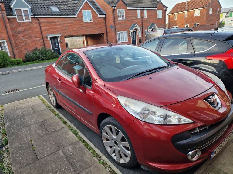 Peugeot 206 convertable 07 reg 