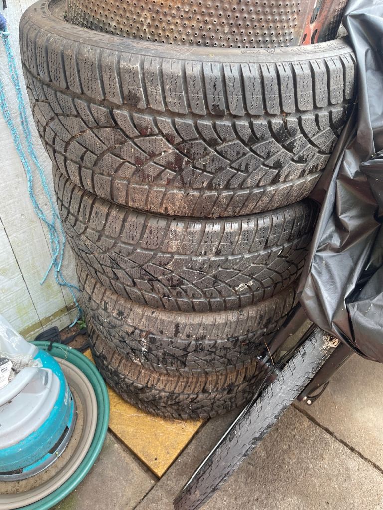 Dunlop sport 3d winter tyres 19’s