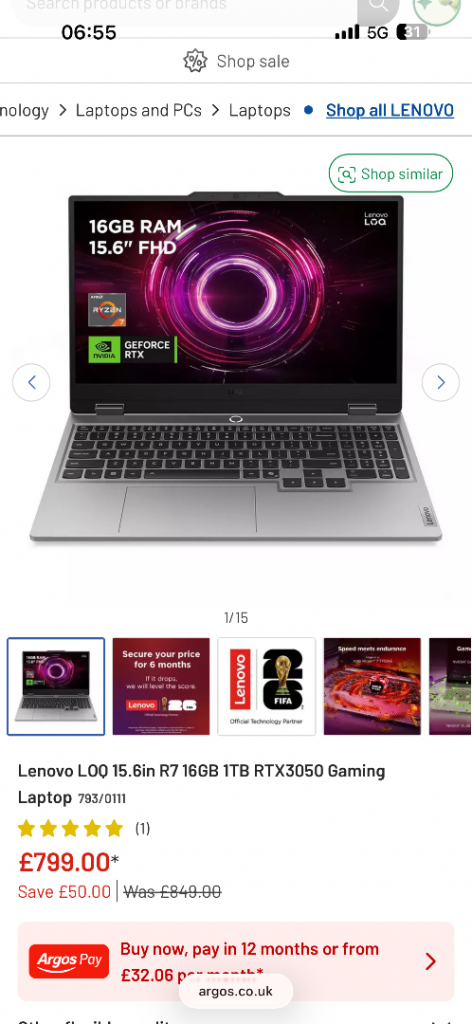 Gaming Laptop