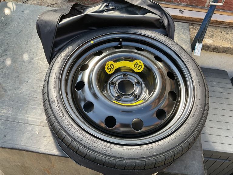 Mercedes Space Saver Spare Wheel and Zipped Cover Brand New.