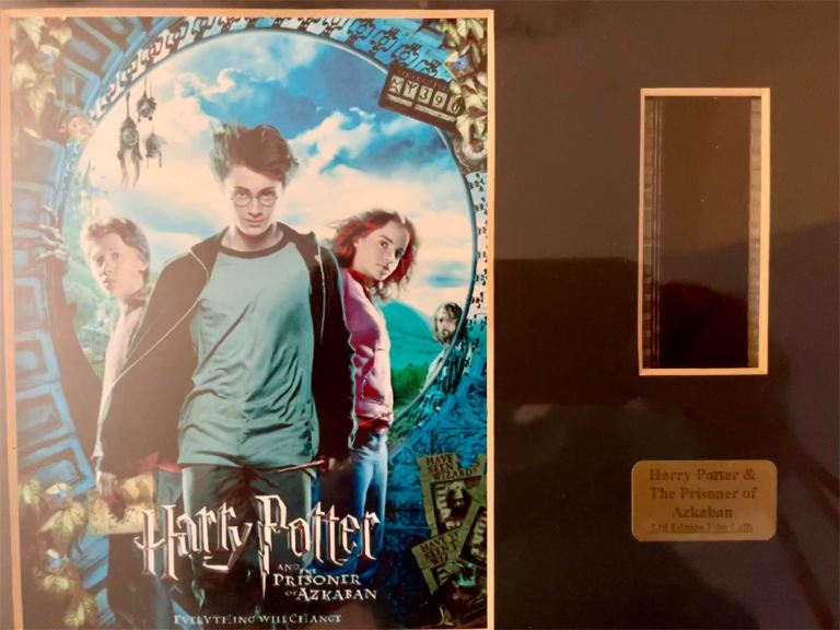 Harry Potter and The Prisoner of Azkaban COA Film Cells Framed