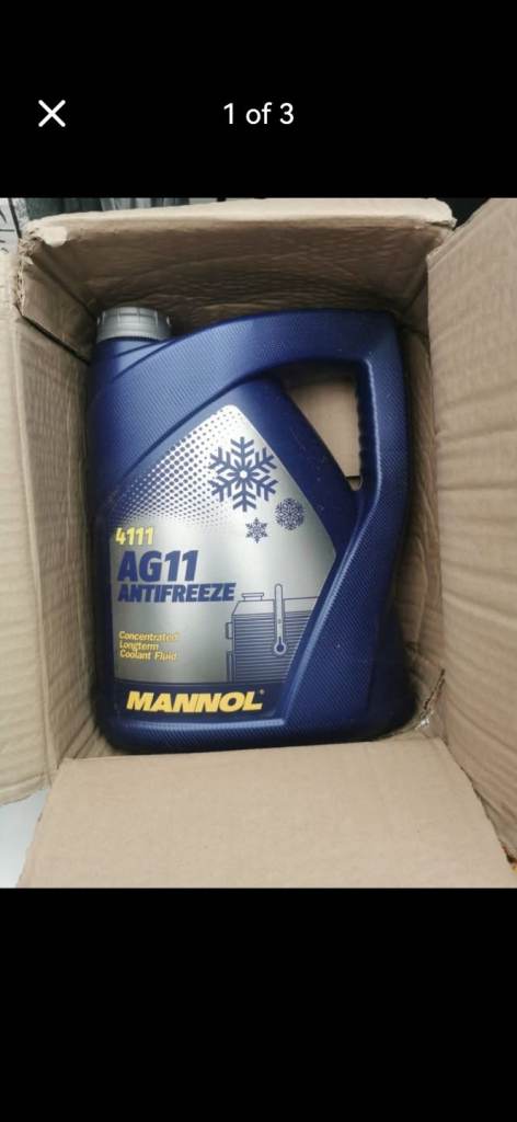 AG11 IAT Concentrated Antifreeze 5 litres unopened