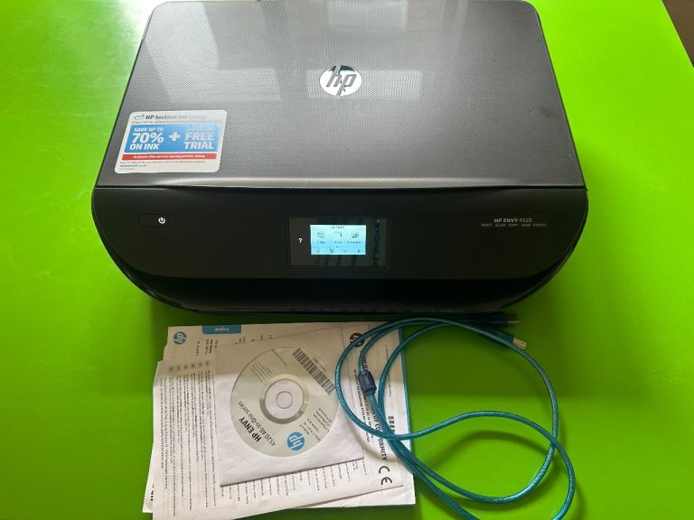 HP Envy 4523 £25 ONO — all one one printer/scanner — VGC with box but NO INK