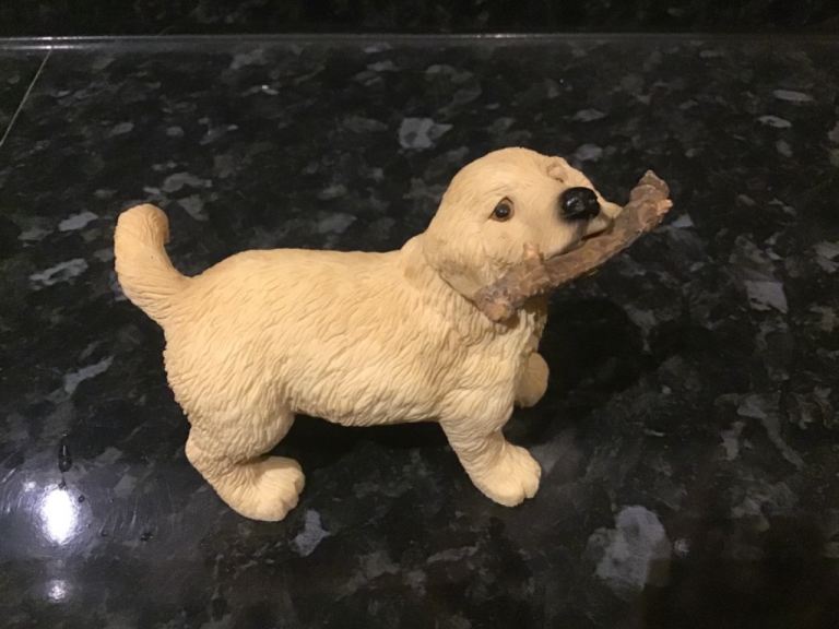 Golden Retriever Puppy Ornament