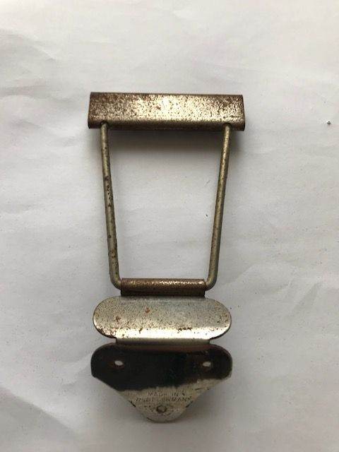 Framus Guitar:Tailpiece:Vintage 1950s:unpolished:fits Parlour Guitars