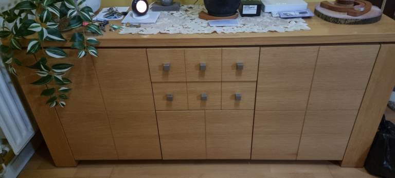 Wooden sideboard 